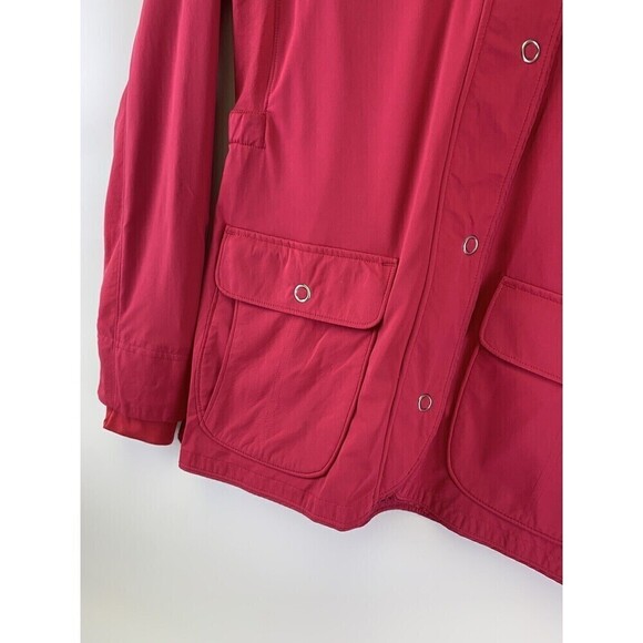 BOGO Brooks Silver Bullet Jacket Pink Zip Snap Shelter Tech Lightweight 220619 L - Picture 5 of 15